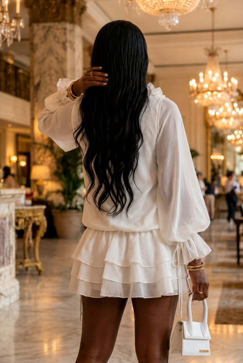 The Seraphina Ruffle Mini Dress